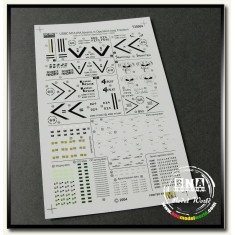 Decals for 1/35 USMC M1A1HA Abrams in "Operation Iraqi Freedom"