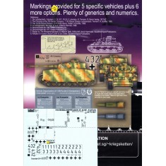 1/72 LAH Panzer IV (Ausf F1 & F2s) & HG Panzer IV Ausf Gs Decals