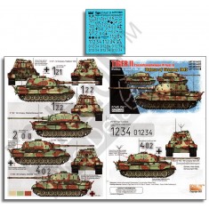 Decals for 1/72 Schwere Panzerabteilung 507 Tiger Iis