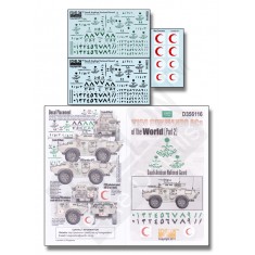 1/35 V150 Commando ACs of the World (Pt 2) Decals