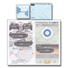 1/35 Finnish Sturmi Markings & Generic Stencils Pt2 (Post War) Decals
