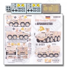 1/35 GTK Boxers (GTFz) in Afghanistan (water-slide decals)