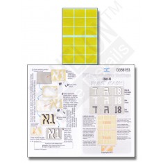 1/35 IDF Turret Tactical Markings (Set 4) - Masks