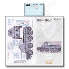 Decals for 1/35 Beute BT-7