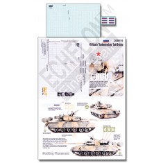 Decals for 1/35 4th Guards "Kantemirovskaya" T-80U MBT