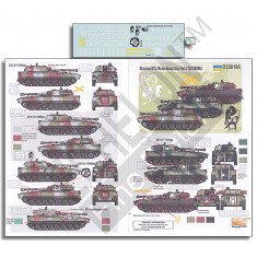 1/35 Ukrainian AFVs (Ukraine - Russia Crisis) Decals Part 4: 2S1 Gvozdika