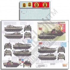 1/35 Novorossian AFVs (Ukraine - Russia Crisis) Decals Part 1: 2S1 Gvozdika and BMP-2