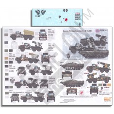 1/35 Novorossian AFVs (Ukraine - Russia Crisis) Decals Part 6: BM-21 and BMP-1