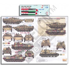 1/35 Syrian AFVs (Syrian Civil War 2011) Decals Part 1: BMP-1, BMP-2, 2S1 and 2S3