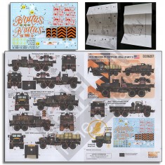 Decals for 1/35 US Gun Trucks in Vietnam: M54s Part 2 - 8 GP 27T/54T & QNSC 27T