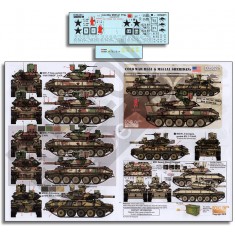 Decals for 1/35 Cold War M551 & M551A1 Sheridans