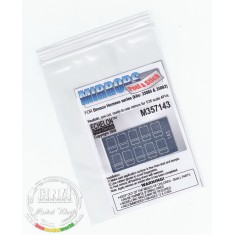 Adhesive Mirror Film for 1/35 Humvee Series for Bronco kits