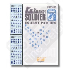 1/16 US Army Patches