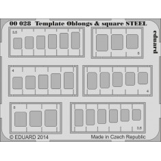 Oblongs & Square Scribing Template