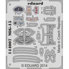 1/144 Mikoyan MiG-15 Interior Detail-up Set for Eduard kit