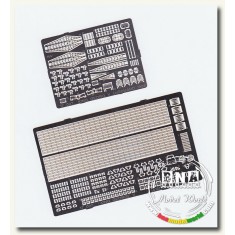 Photo-etched set for 1/700 HMS King George V. for Tamiya kit