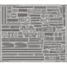 1/700 HMS Queen Elizabeth Detail Set for Trumpeter kit #05794 (1 Photo-Etched Sheet)