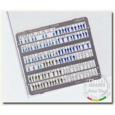 Colour Photo etched set for 1/350 Naval Figures