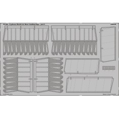 1/24 Hawker Typhoon Mk.Ib Car Door Landing Flaps for Airfix kit (2 Photo-Etched Sheets)