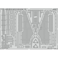 1/24 Supermarine Spitfire Mk.IXc Engine & Undercarriage Parts for Airfix kits