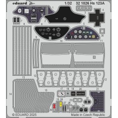 1/32 Hs 123A Photo-etched set for ICM kits