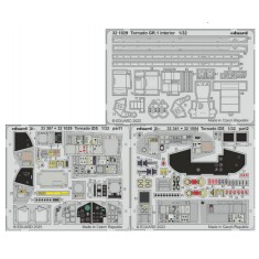 1/32 Panavia Tornado GR.1 Interior Photo-etched set for Italeri kits