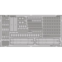 Photo-Etched set for 1/32 A-4E Armament for Trumpeter kit