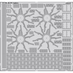 1/32 Boeing B-17G Flying Fortress Engines Detail Set for HK Models kit