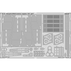 1/32 Mosquito B Mk.IX Exterior/Engines Photo etched set for HKM kits