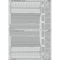 1/32 Curtiss P-40F Warhawk Landing Flaps Set for Trumpeter kits