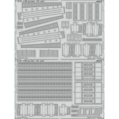 1/32 Curtiss P-40F Warhawk Gun Bays Set for Trumpeter kits