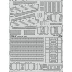 1/32 Curtiss P-40N Warhawk Gun Bays Set for Trumpeter kits