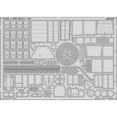 1/32 F-100F Super Sabre Exterior Detail Set for Trumpeter kits