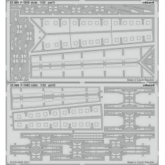 1/32 F-100C Super Sabre Slats Detail Set for Trumpeter kits