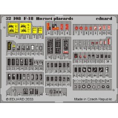 1/32 F-18 Hornet Placards
