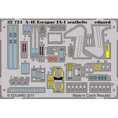 1/32 Douglas A-4E Skyhawk ESCAPAC IA-1 Seatbelts for Trumpeter kit