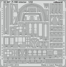 1/32 McDonnell Douglas F-15E Strike Eagle Interior Detail Set for Tamiya