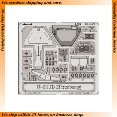 Colour Photoetch for 1/32 North American P-51 Mustang Dashboard for Hasegawa kit