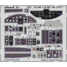 1/32 Heinkel He 111P-1 Detail Set (Photo etched parts) for Revell kits