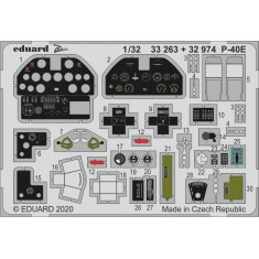 1/32 Curtiss P-40E Warhawk Detail Set for Trumpeter kits