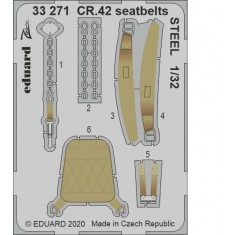 1/32 Fiat CR. 42 Seatbelts Detail Set for ICM kits