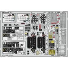 1/32 F-100F Super Sabre Detail Set for Trumpeter kits