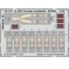 1/32 Douglas A-26C Invader Seatbelts Detail Set for HobbyBoss kits
