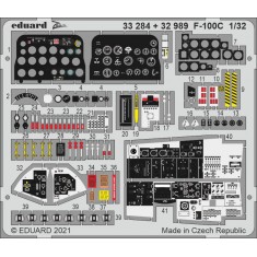 1/32 F-100C Super Sabre Detail Set for Trumpeter kits
