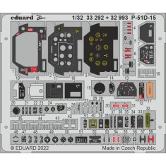 1/32 North American P-51D-15 Mustang Detail Set for Revell kits