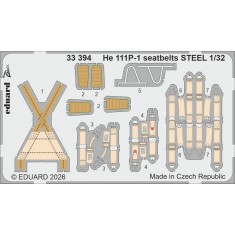1/32 Heinkel He 111P-1 Seatbelts PE Set for Revell Kit