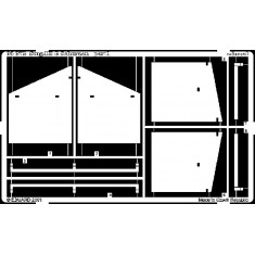 Armoured Skirts/Schurzen for 1/35 StuG.III Ausf.G for Tamiya kit