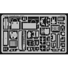 Photoetch for 1/35 WWII Willy's Jeep Commando Car for Italeri kit