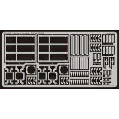 Photoetch for 1/35 WWII German Rocket sWG 40 for Dragon kit