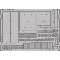 1/35 M26 Pershing Tool Boxes for HobbyBoss kit